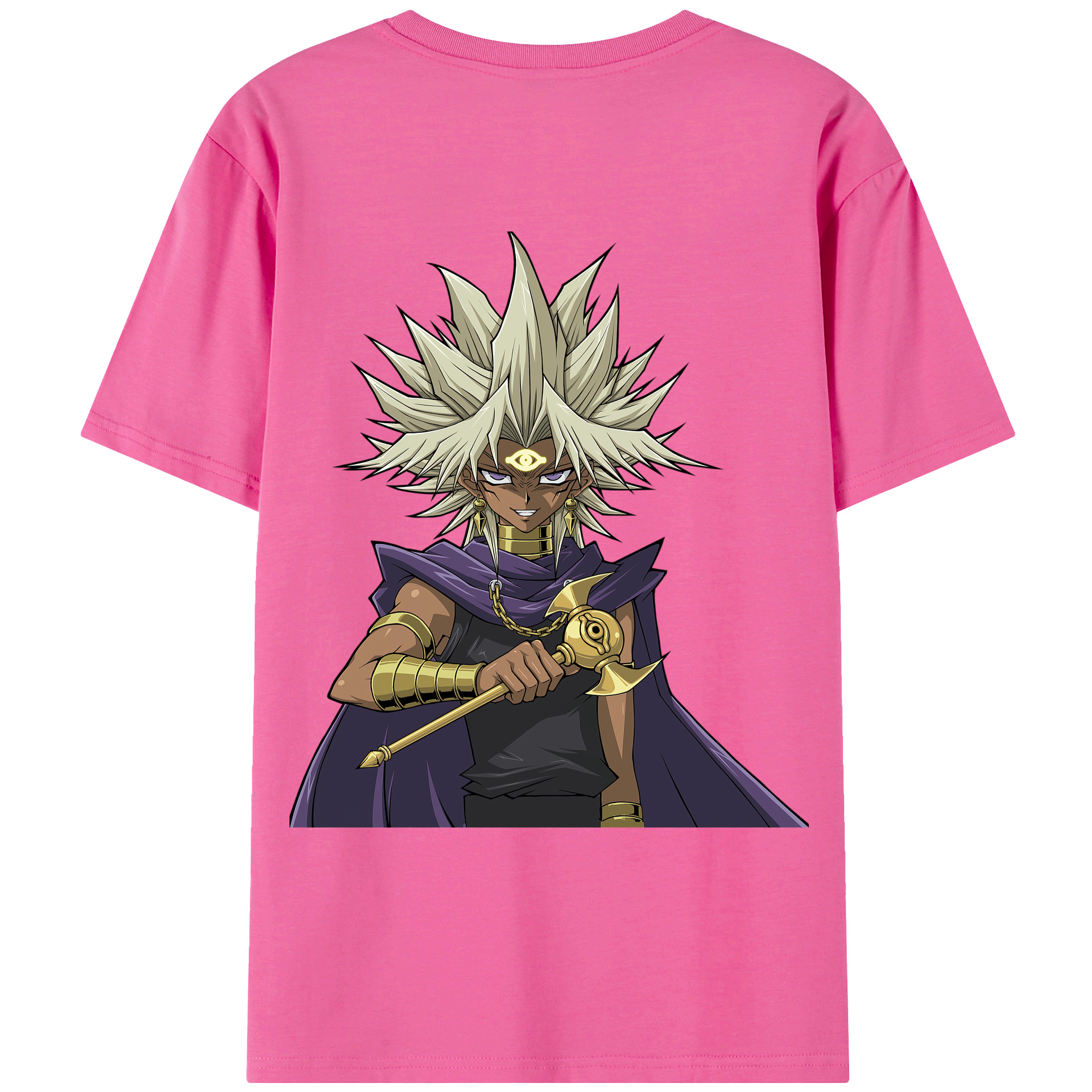 （画像用） 遊☆戯☆王 Yu-Gi-Oh! レディース半袖Tシャツ(バックプリント)